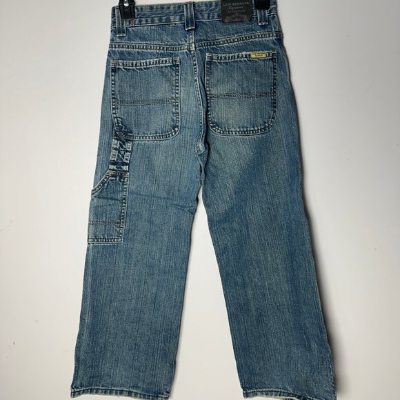 Levi's Little Boys Denim Jeans 10 Reg Adjustable Waistband Pants Workwear EO - Picture 2 of 4